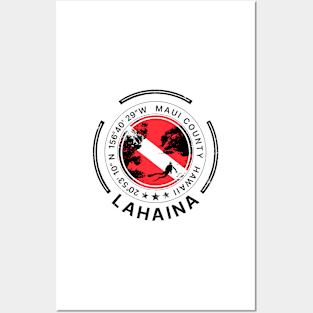 Lahaina Maui Hawaii Diving Posters and Art